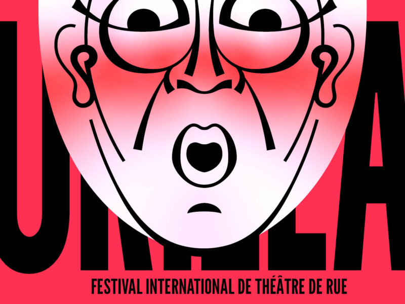 Affiche du Théâtre de rue 2024 à Aurillac