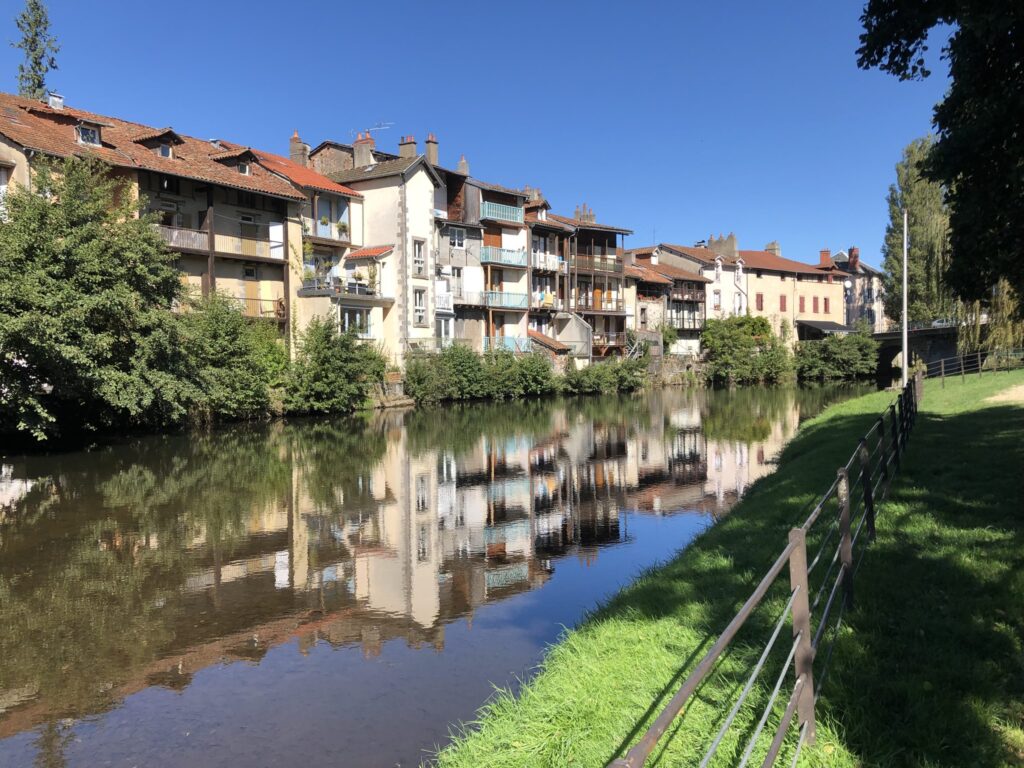 Berges de la Jordanne à Aurillac